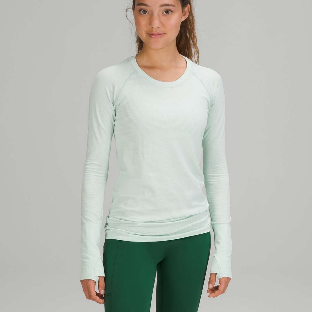 Lululemon Mint Green Swiftly Tech Crew